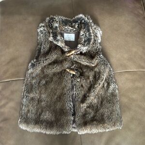 Zara Girls Fur Vest